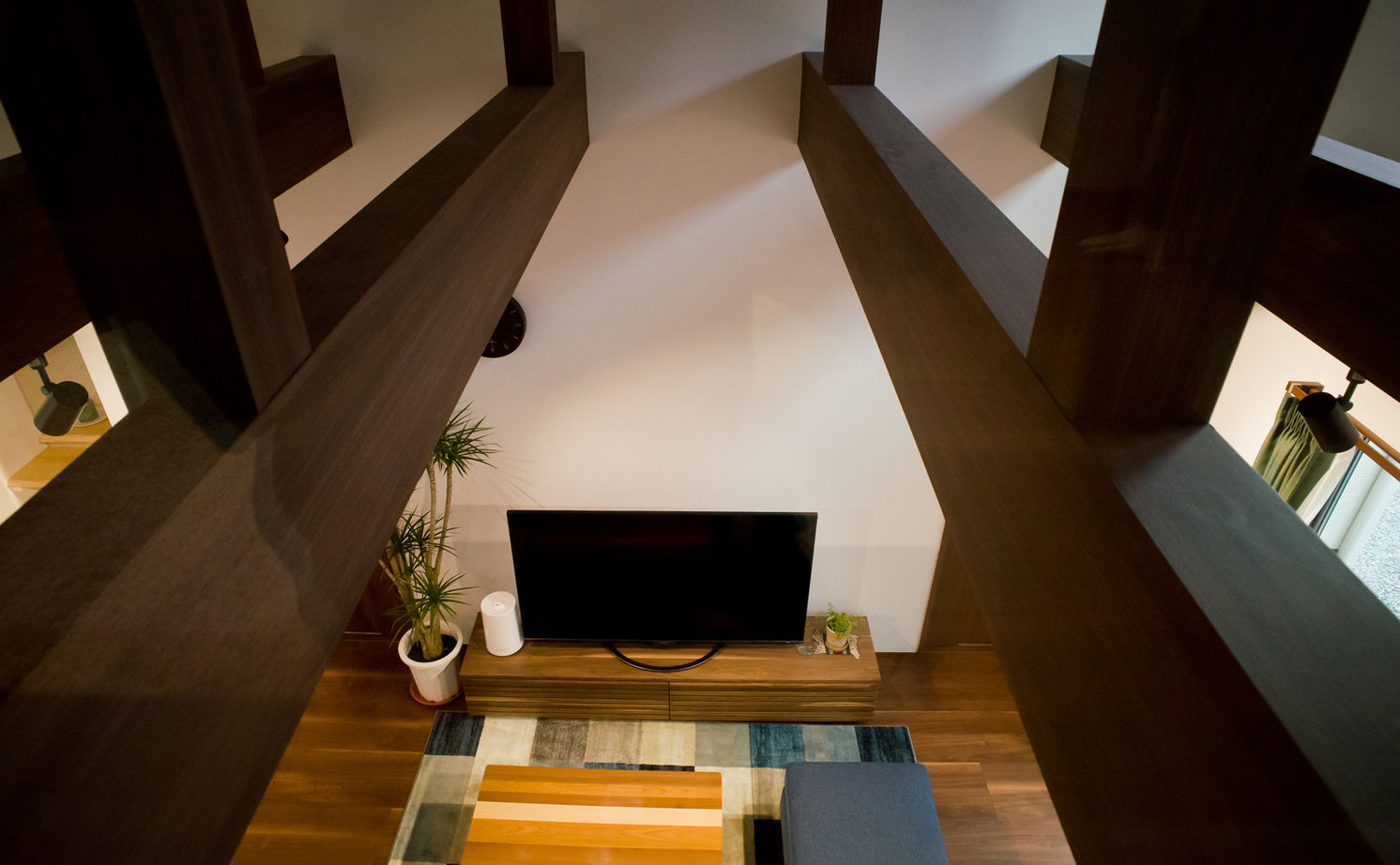 アサヒグローバルホーム 【1000万円台/間取り/約30坪/平屋】ロフトで趣味を愉しむ。安心の提案力で、勾配天井と梁が美しい家を実現の建築実例画像9