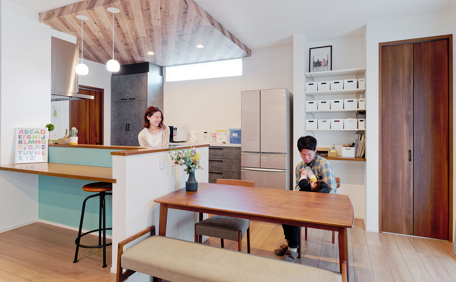 アサヒグローバルホーム 【1000万円台/間取り/約40坪/家事導線/土間】デザイン・先進機能・コスパ。理想をベストバランスで叶えた家の建築実例画像6