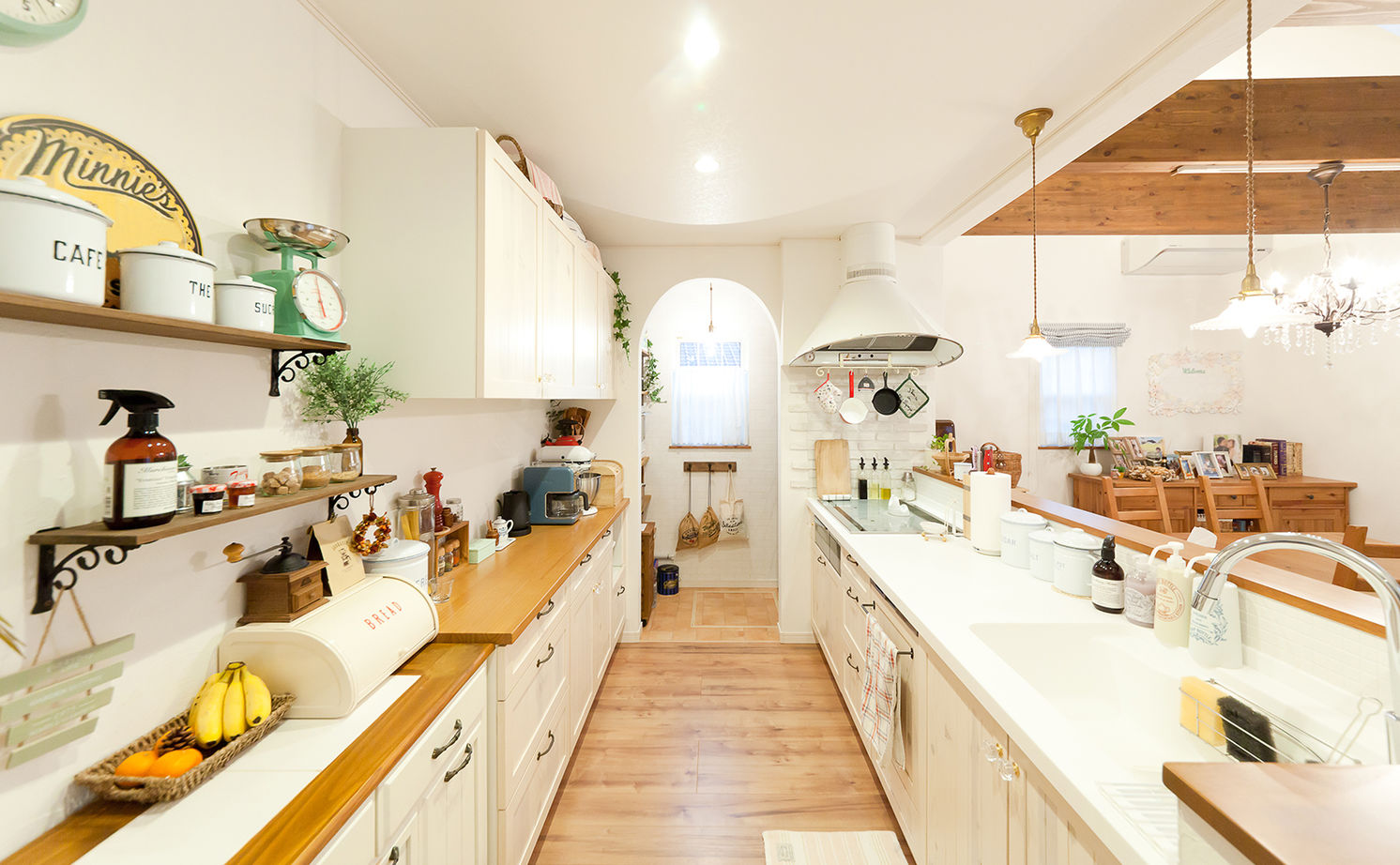 アサヒグローバルホーム 【1000万円台/間取り/約30坪/平屋】3LDKのおしゃれなウッドデッキのあるアメリカンスタイルの平屋の建築実例画像4