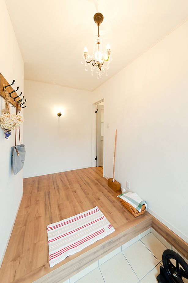 アサヒグローバルホーム 【1000万円台/間取り/約30坪/平屋】3LDKのおしゃれなウッドデッキのあるアメリカンスタイルの平屋の建築実例画像11