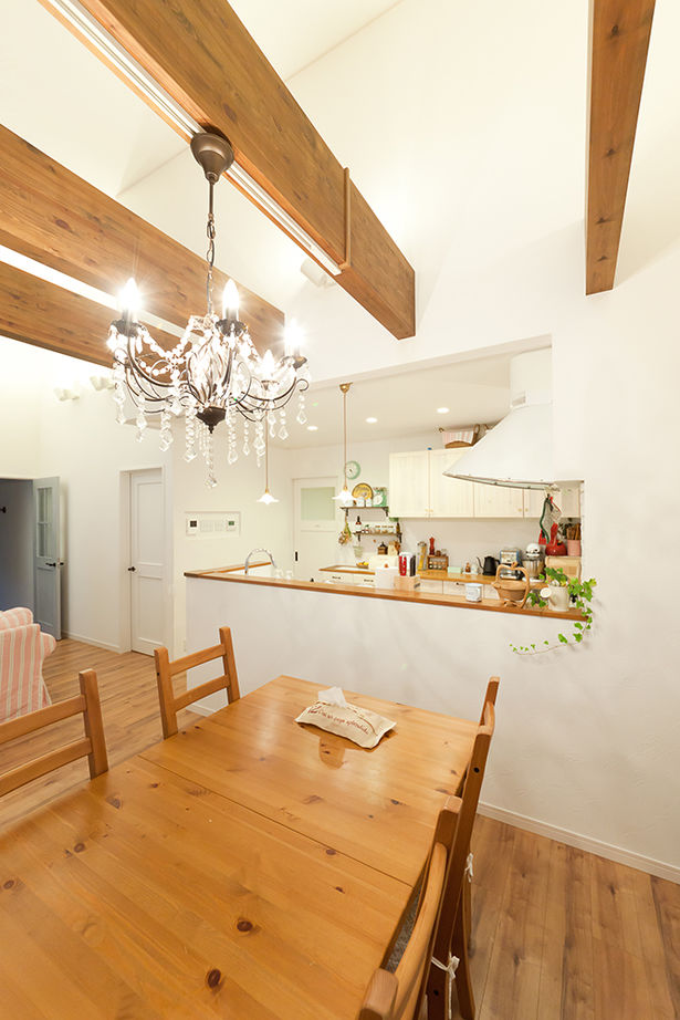 アサヒグローバルホーム 【1000万円台/間取り/約30坪/平屋】3LDKのおしゃれなウッドデッキのあるアメリカンスタイルの平屋の建築実例画像13