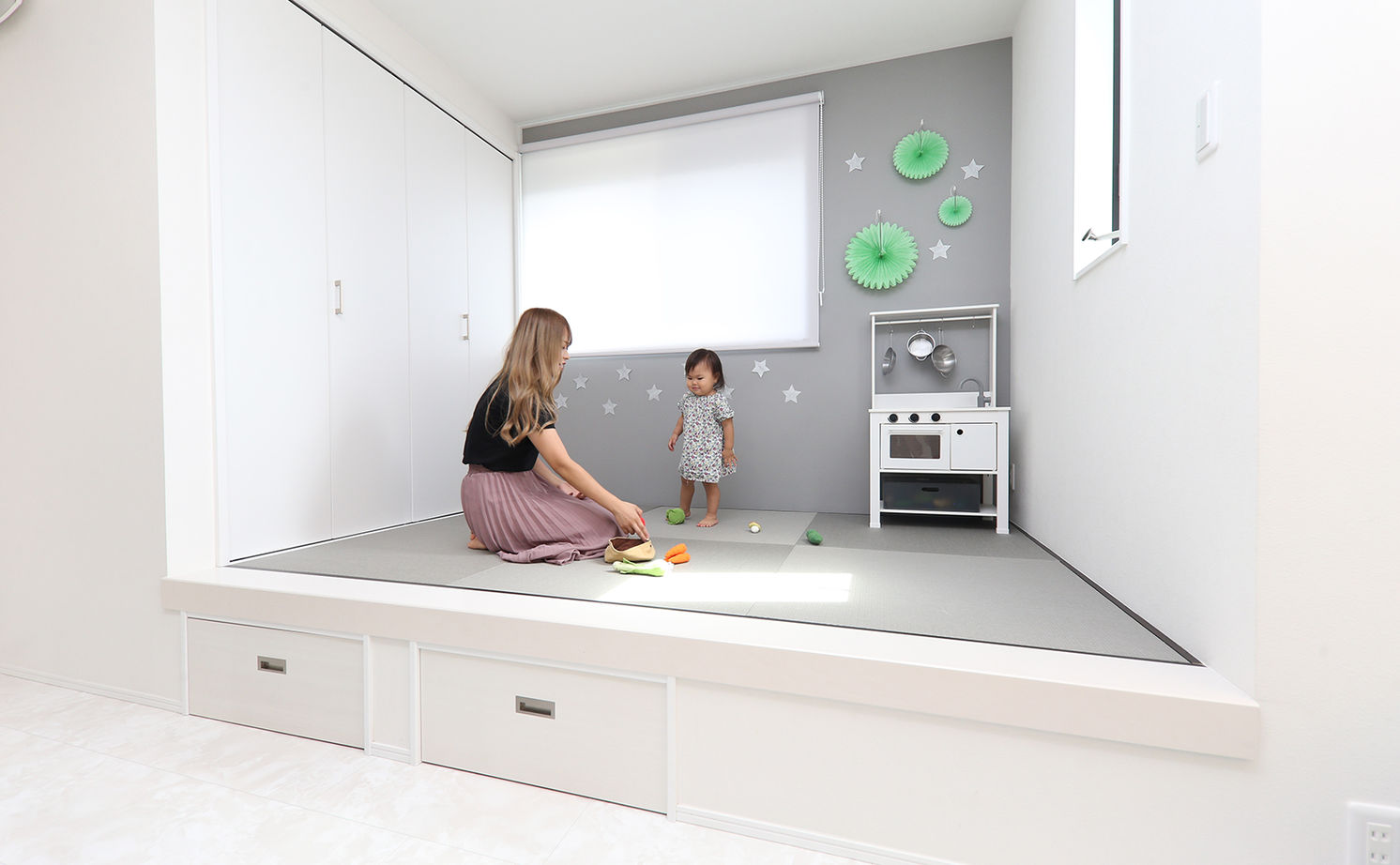 アサヒグローバルホーム 【1000万円台/間取り/約40坪/土間】プライベートな庭でおうち時間を満喫。スタイリッシュなモノトーンの家の建築実例画像7