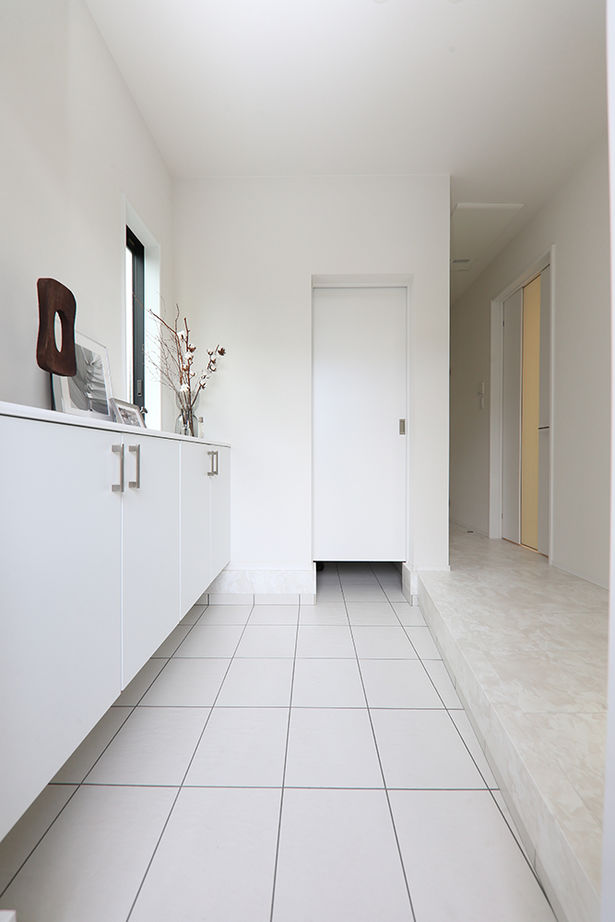 アサヒグローバルホーム 【1000万円台/間取り/約40坪/土間】プライベートな庭でおうち時間を満喫。スタイリッシュなモノトーンの家の建築実例画像11