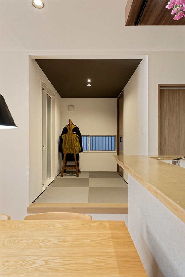 アサヒグローバルホーム 【1000万円台/間取り/30坪台/土間収納】玄関直結の土間のホビールーム！アウトドア好きの理想の家の建築実例画像5