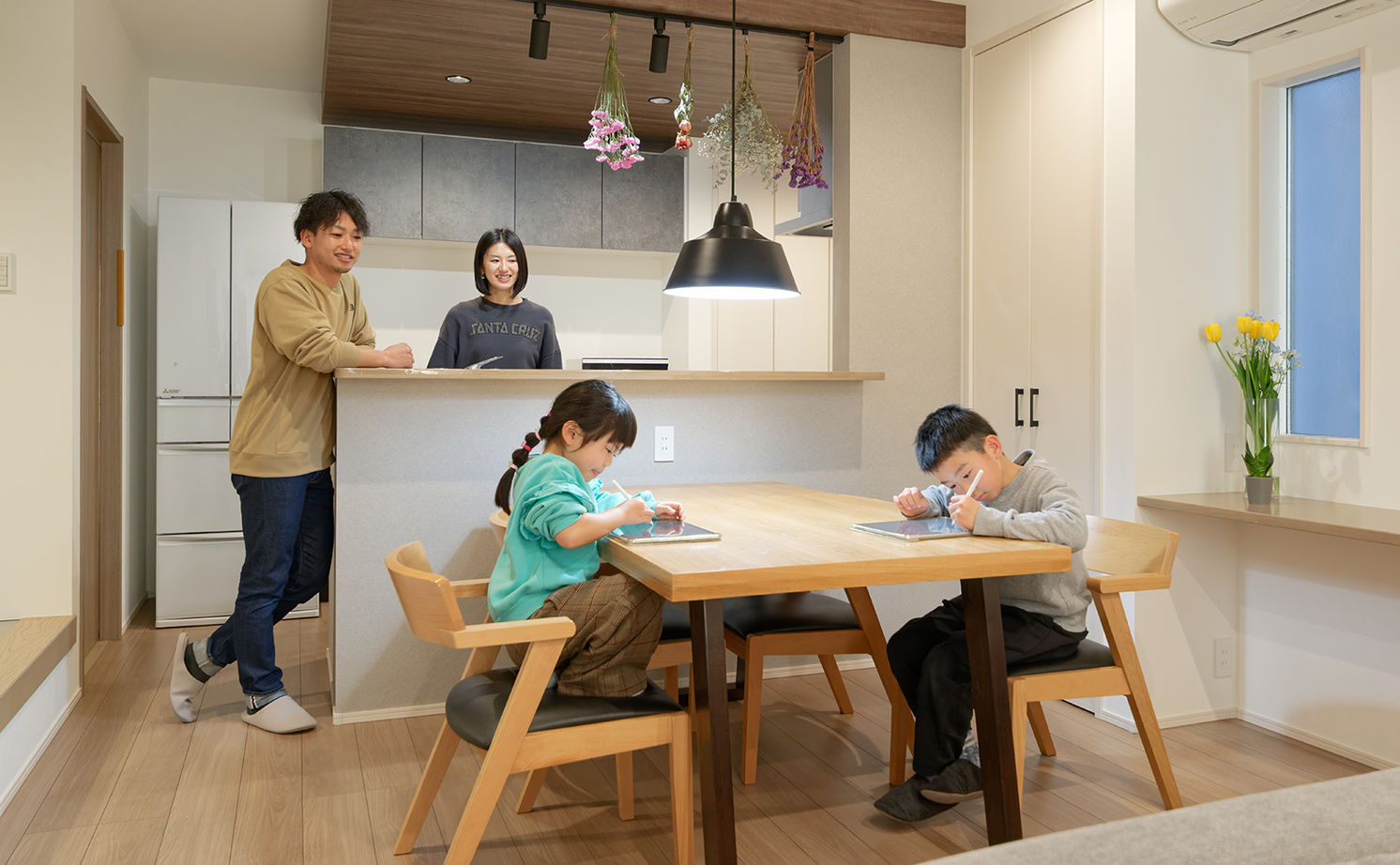 アサヒグローバルホーム 【1000万円台/間取り/30坪台/土間収納】玄関直結の土間のホビールーム！アウトドア好きの理想の家の建築実例画像7