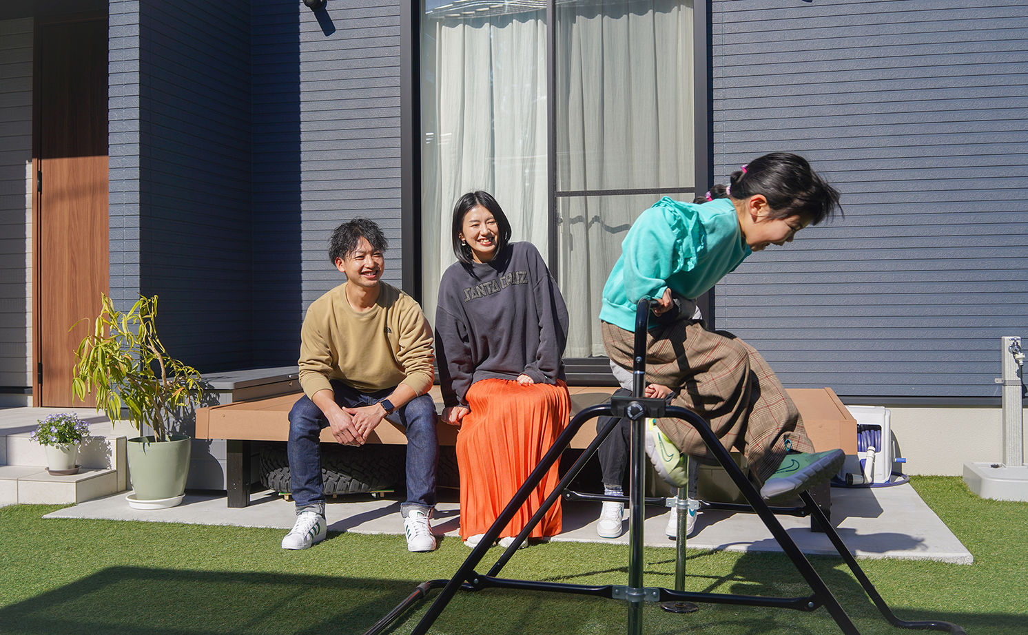 アサヒグローバルホーム 【1000万円台/間取り/30坪台/土間収納】玄関直結の土間のホビールーム！アウトドア好きの理想の家の建築実例画像9