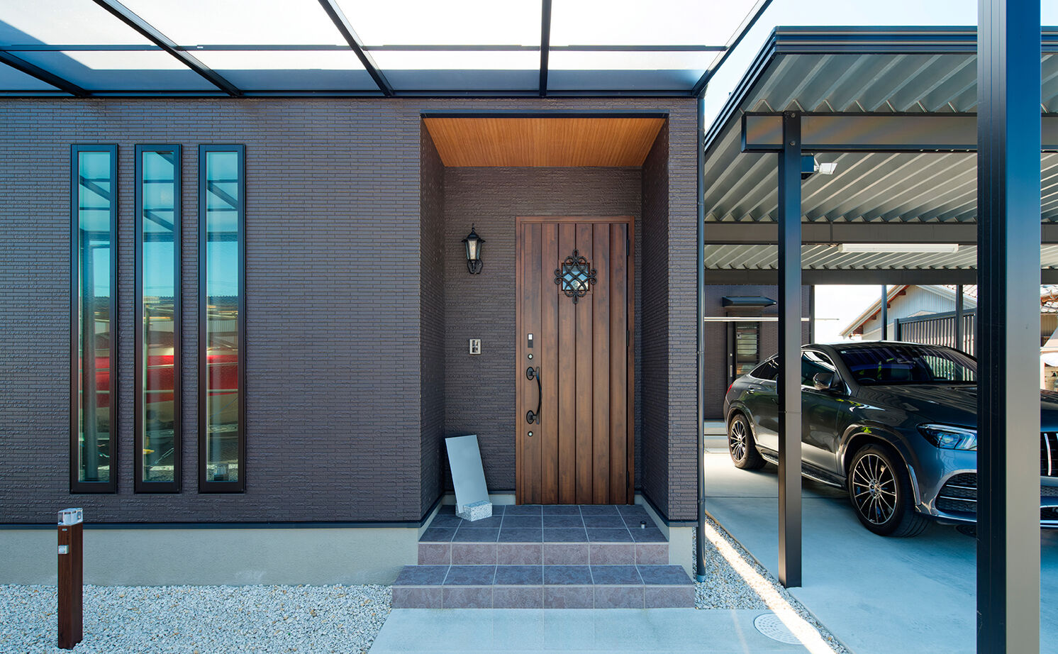 アサヒグローバルホーム 【2000万円台/間取り/40坪台/店舗併用住宅】「働く場」と「暮らす場」を中庭が繋ぐ家。26.3畳の大空間LDKの建築実例画像12