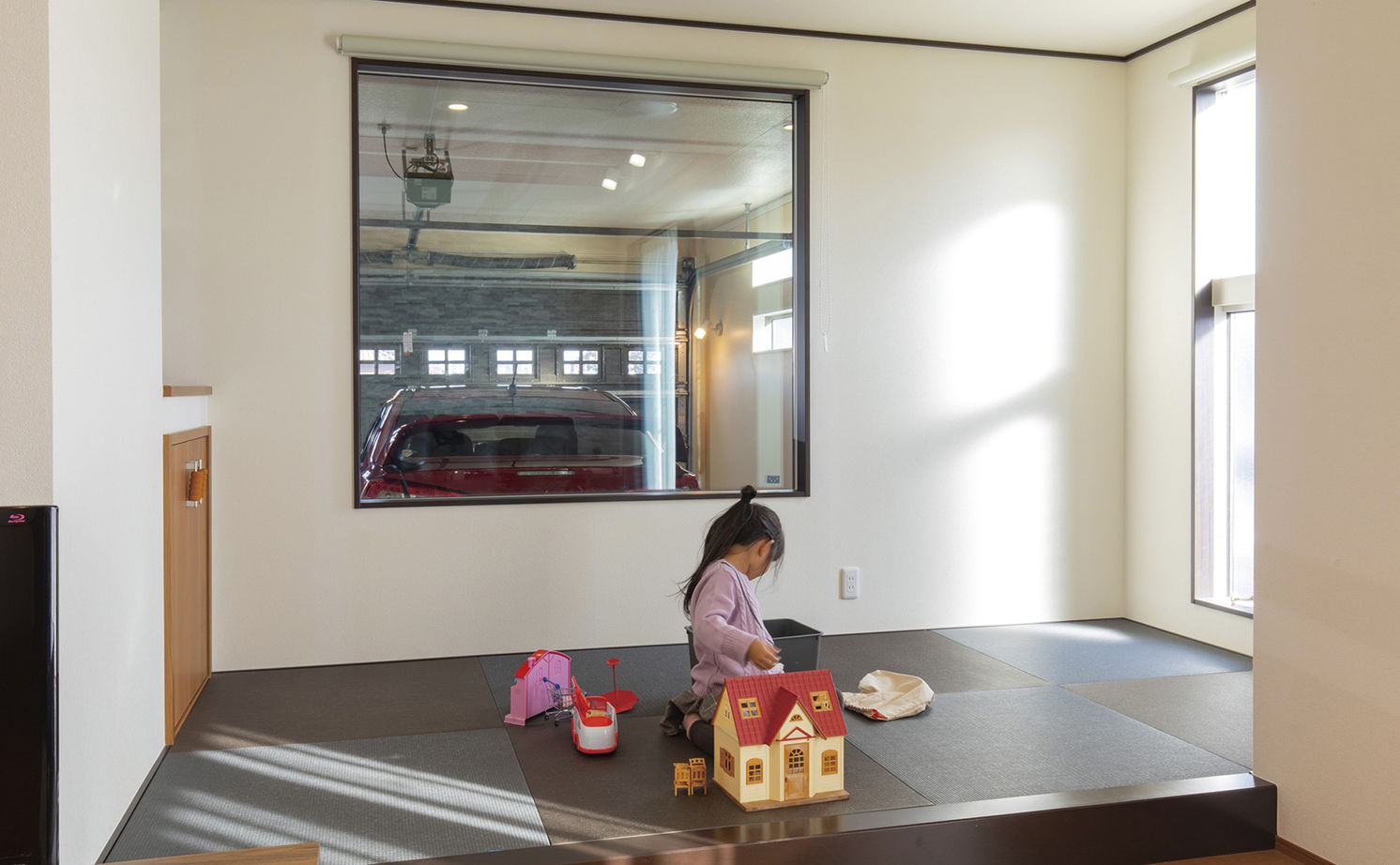 アサヒグローバルホーム 【1000万円台/間取り/ガレージハウス/バルコニー/片流れ】「標準仕様でインナーガレージ付＆耐震性に安心」の建築実例画像5