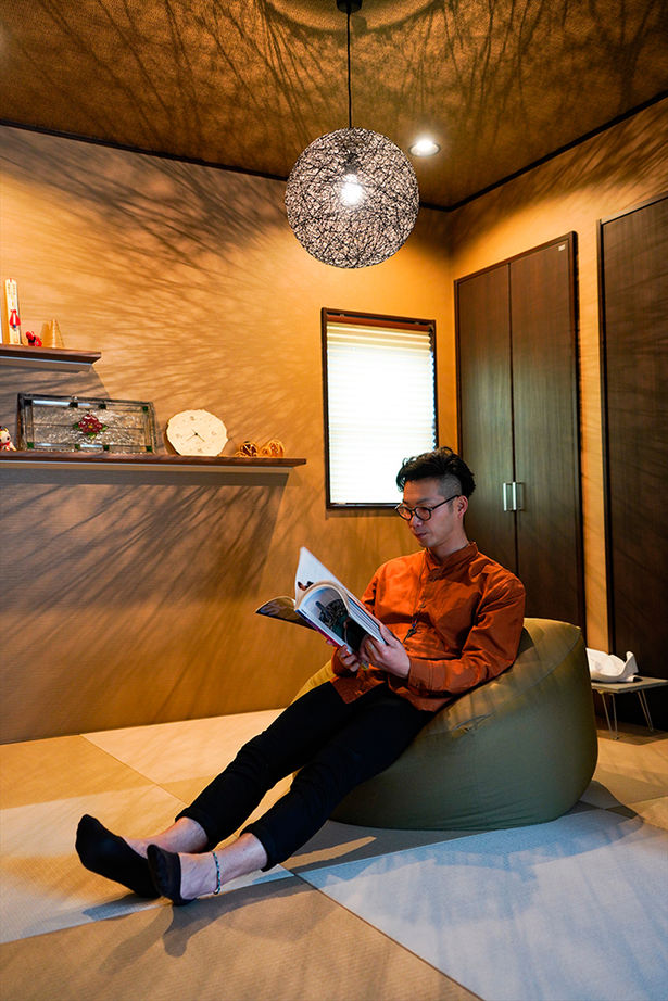 アサヒグローバルホーム 【2000万円台/間取り/約46坪/おしゃれな家】男の隠れ家、妻のアトリエ。プライベートな時間も大切にする家の建築実例画像7