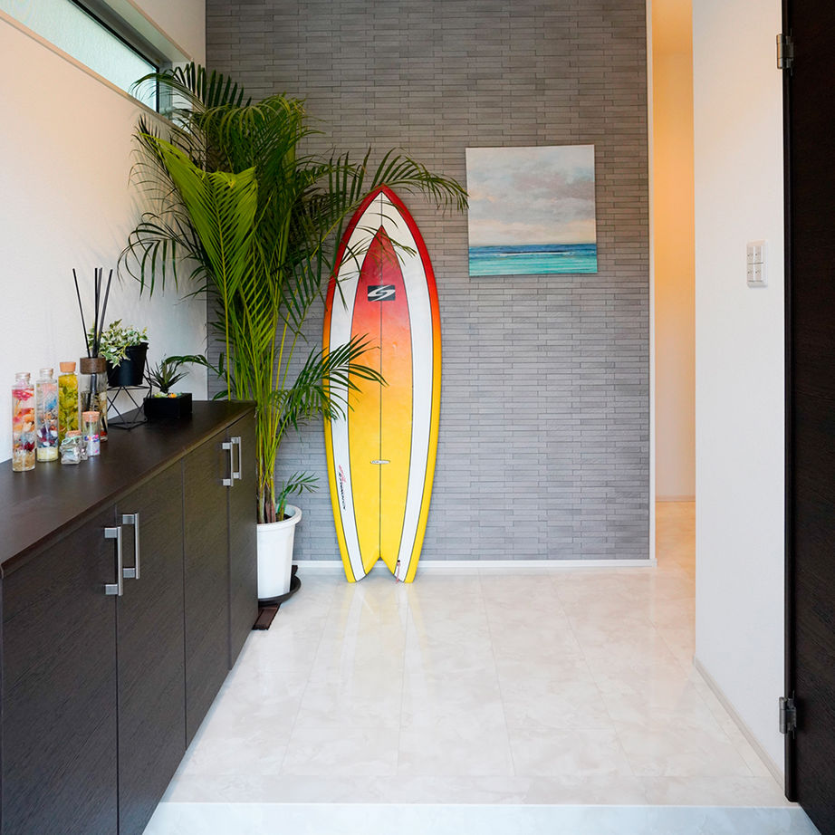 アサヒグローバルホーム 【1000万円台/間取り/40坪台/吹抜リビング/スタイリッシュ外観】屋上バルコニーでBBQ 長年の理想を叶えた家の建築実例画像7