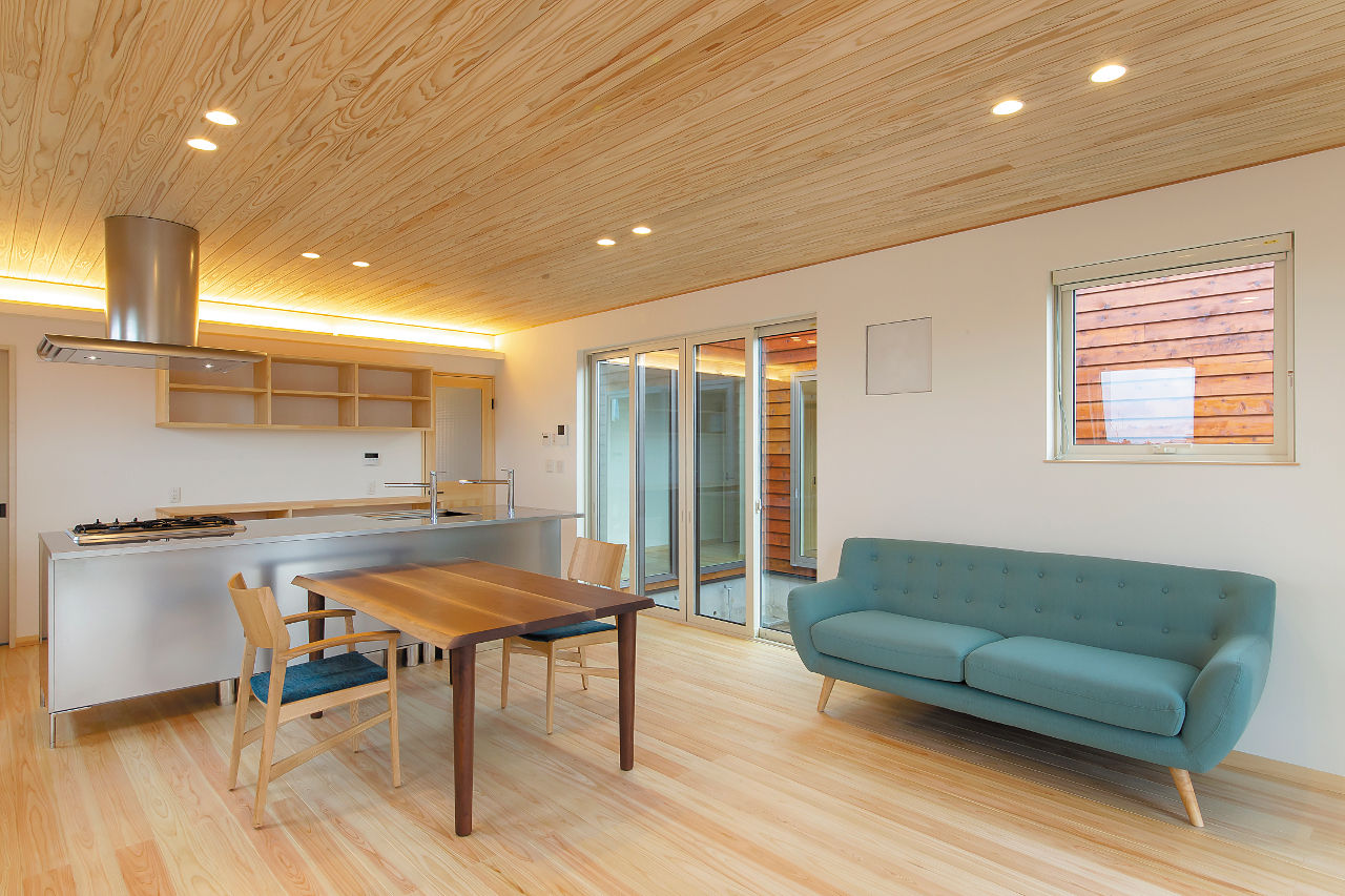 光英住宅 【2350万円×平屋住宅】緑に囲まれた環境で、室内でも木の風合いや魅力を感じられるナチュラルな住まいの建築実例画像4