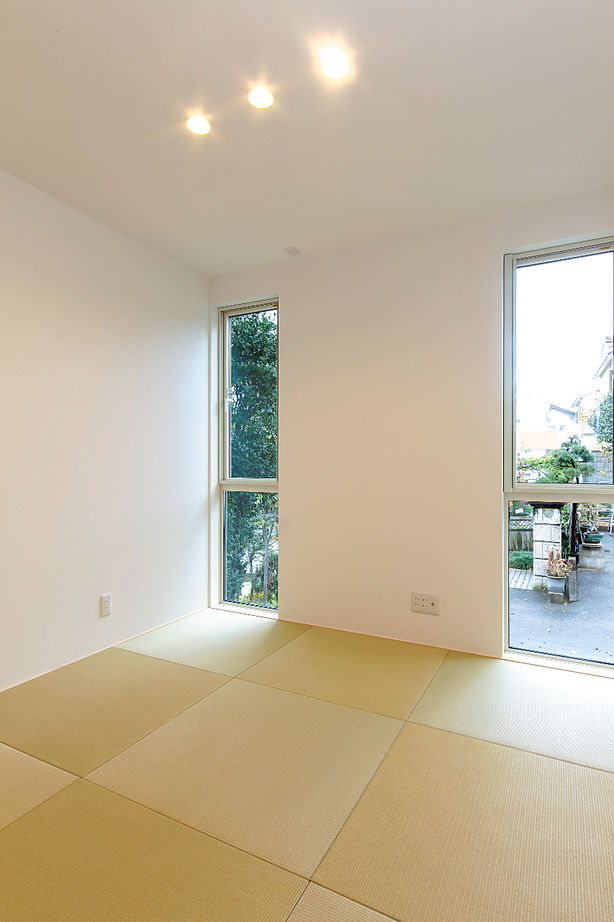 光英住宅 【2350万円×平屋住宅】緑に囲まれた環境で、室内でも木の風合いや魅力を感じられるナチュラルな住まいの建築実例画像6