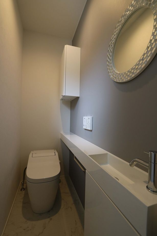 光英住宅 一体感あるLDKの大空間+伸びやかな吹き抜けが気持ちいい家の建築実例画像8