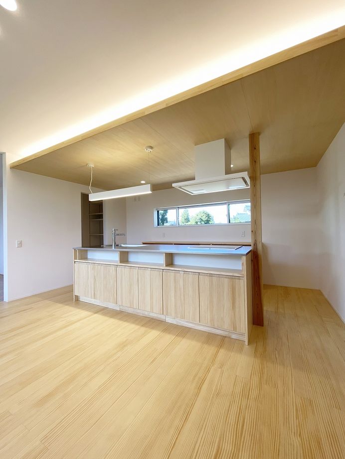 光英住宅 ミニマルデザインの平屋の住まいの建築実例画像4