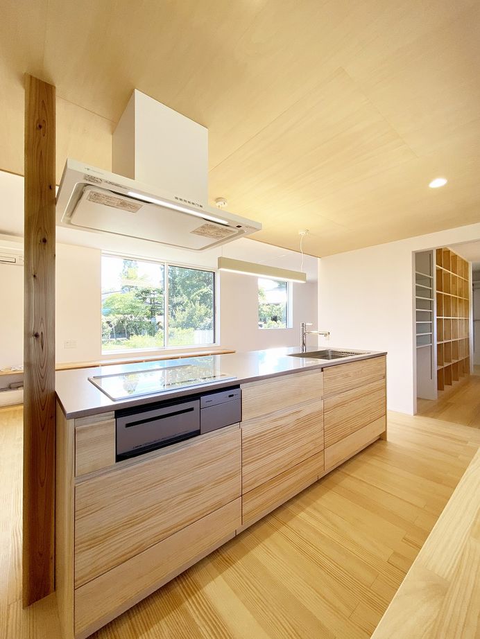 光英住宅 ミニマルデザインの平屋の住まいの建築実例画像5