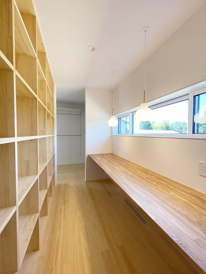 光英住宅 ミニマルデザインの平屋の住まいの建築実例画像7