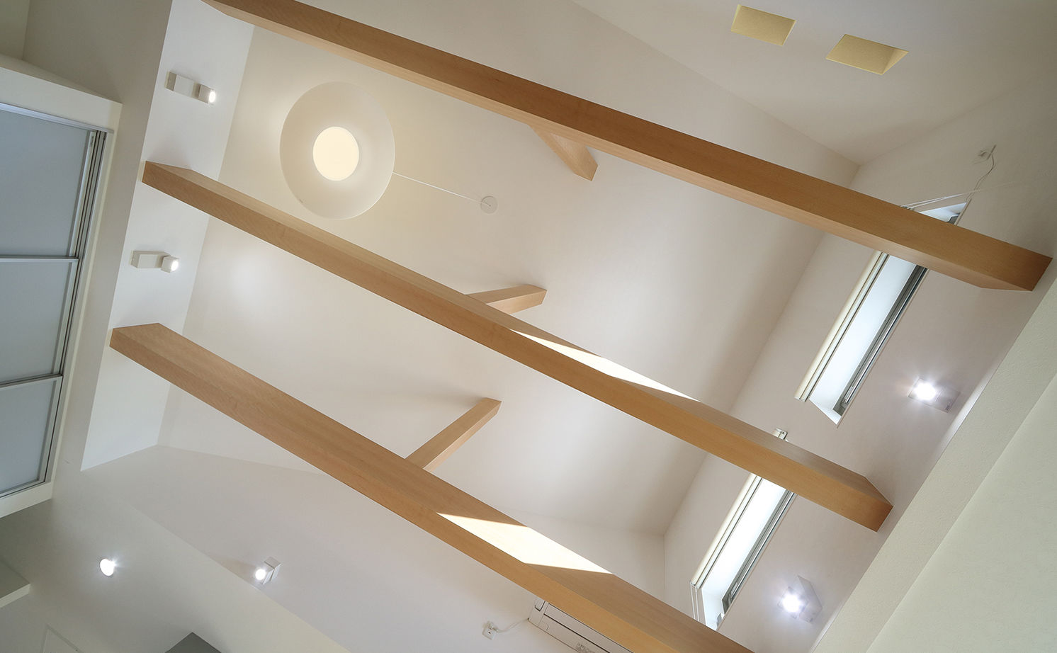 アエラホーム 【間取り図/60坪台/吹き抜け】それぞれの家族のライフスタイルで適度な距離感で暮らす、完全分離二世帯住宅の建築実例画像7