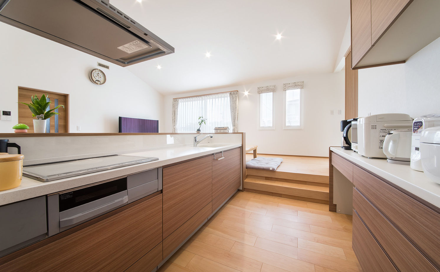 アエラホーム 【20坪台/間取り図/平屋】憧れの吹き抜け&スキップフロアを実現 一体感のある間取りで家族を感じられる平屋の建築実例画像5