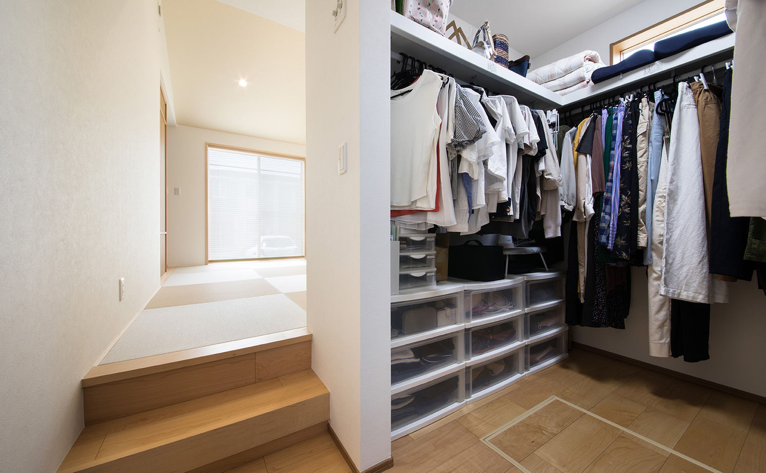 アエラホーム 【20坪台/間取り図/平屋】憧れの吹き抜け&スキップフロアを実現 一体感のある間取りで家族を感じられる平屋の建築実例画像8