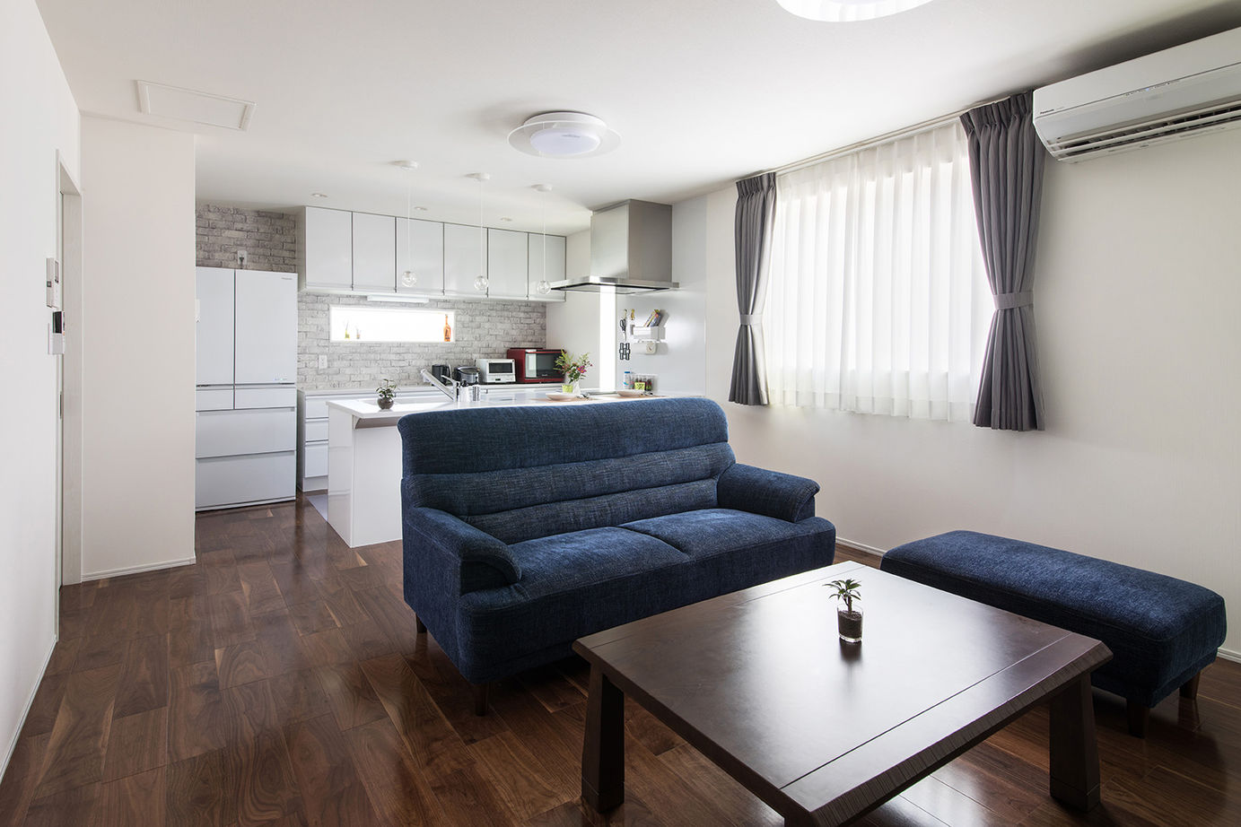 アエラホーム 【2000万円台/間取り図/完全分離二世帯住宅】それぞれの家族が程よい距離感で仲良く過ごす W断熱で快適な家の建築実例画像2