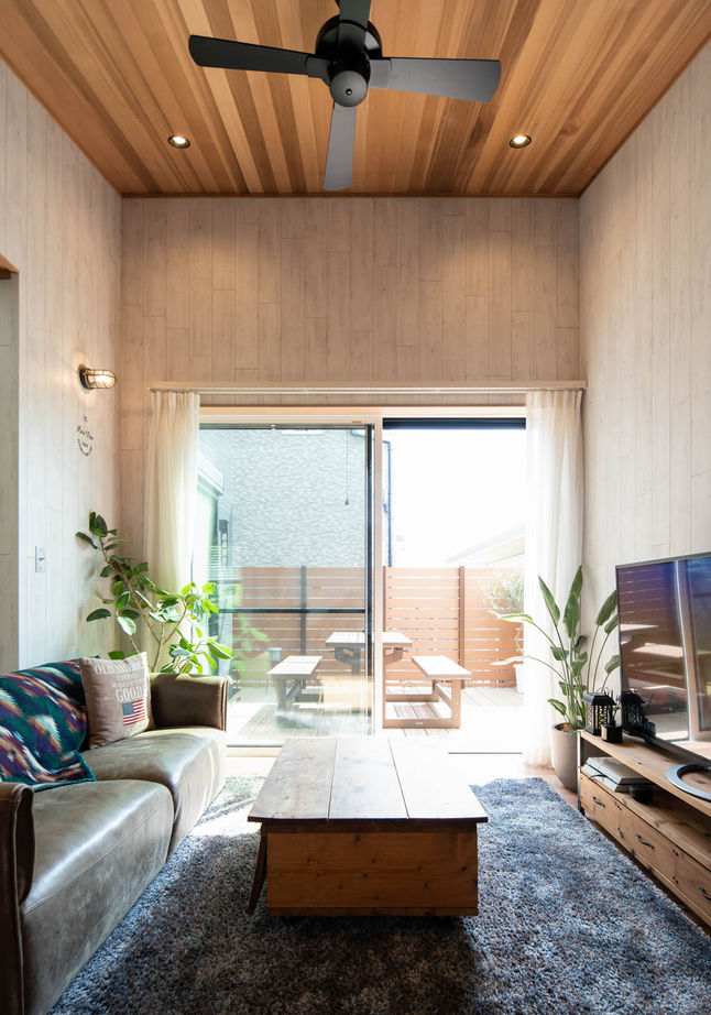 アエラホーム 【1000万円台/30坪台/間取り図】吹き抜けの大空間でも暖かい、カジュアルで住み心地の良いアメリカンハウスの建築実例画像4