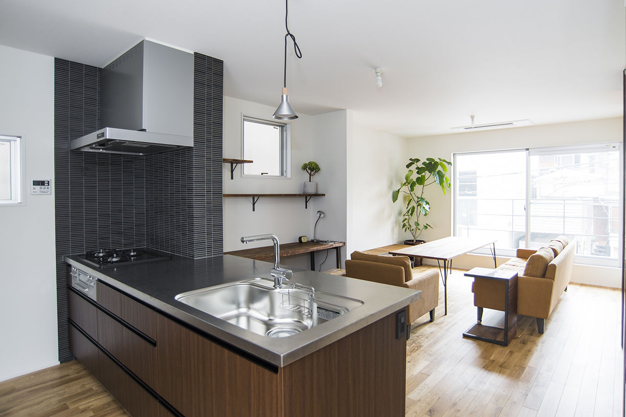 Beans Home 【大阪/1000万円台/30坪台/狭小】約15坪の土地で快適に暮らすインナーガレージのある３階建ての建築実例画像5