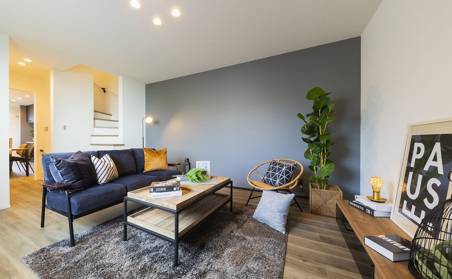 Beans Home 【2000万円台/間口3.3m/狭小/３階建て】2階LDKで採光を確保。大好きな空間で毎朝のコーヒーを楽しむ。の建築実例画像10