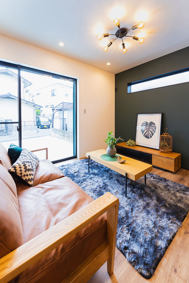 Beans Home 【2000万円台/大阪/30坪台】グリーンをテーマカラーに。 収納豊富で家事ラク・子育て家族の家の建築実例画像3