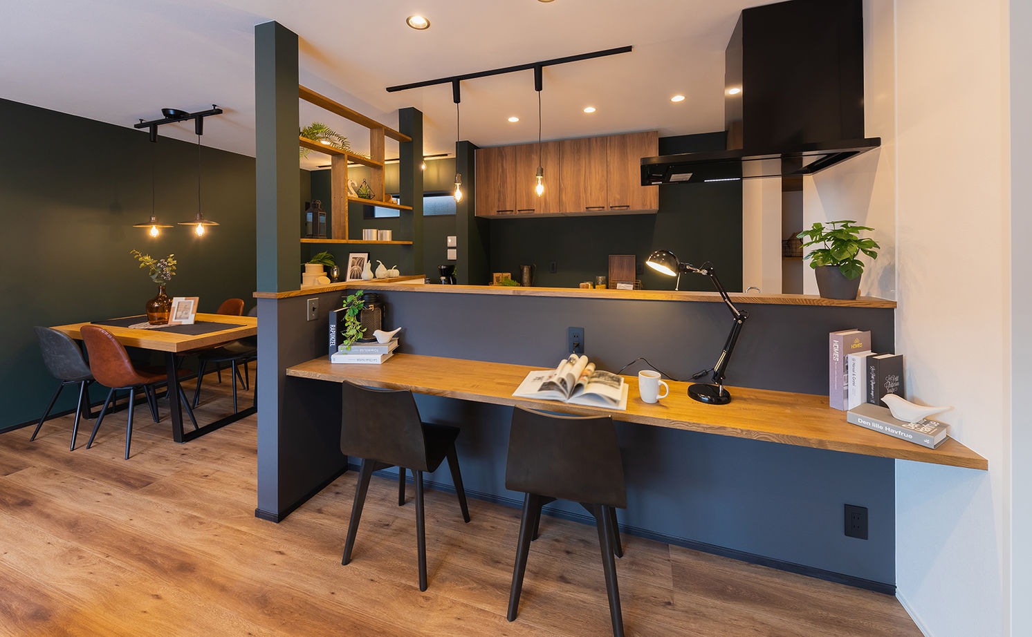 Beans Home 【2000万円台/大阪/30坪台】グリーンをテーマカラーに。 収納豊富で家事ラク・子育て家族の家の建築実例画像4