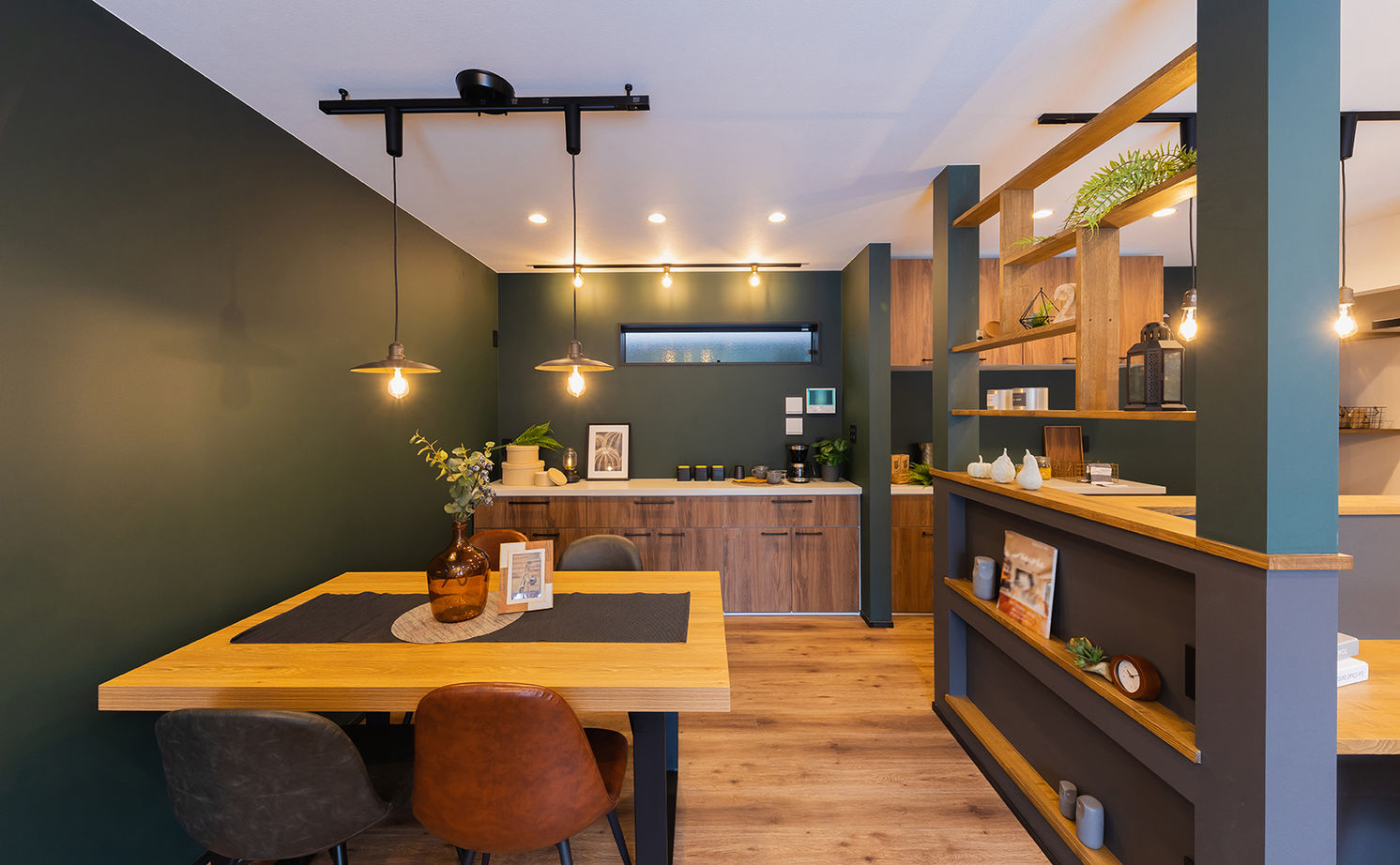 Beans Home 【2000万円台/大阪/30坪台】グリーンをテーマカラーに。 収納豊富で家事ラク・子育て家族の家の建築実例画像5