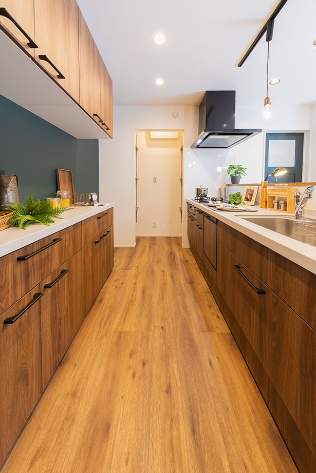 Beans Home 【2000万円台/大阪/30坪台】グリーンをテーマカラーに。 収納豊富で家事ラク・子育て家族の家の建築実例画像6