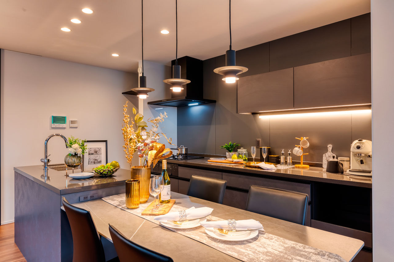 Beans Home 【豊中市/2820万円】2階リビングから広がる景観を楽しめる、ホテルライクな住まいの建築実例画像2