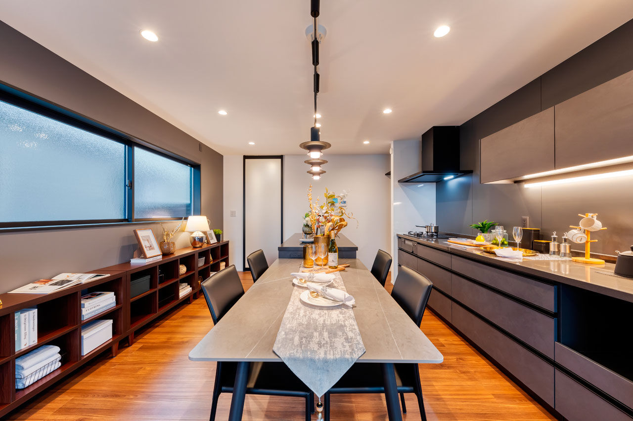 Beans Home 【豊中市/2820万円】2階リビングから広がる景観を楽しめる、ホテルライクな住まいの建築実例画像3