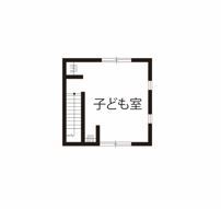 iKKA 【滋賀県湖南/間取り図有】平家のような佇まいが魅力。土地の高低差を活かしたスキップフロアで繋がる家の間取り図null2階