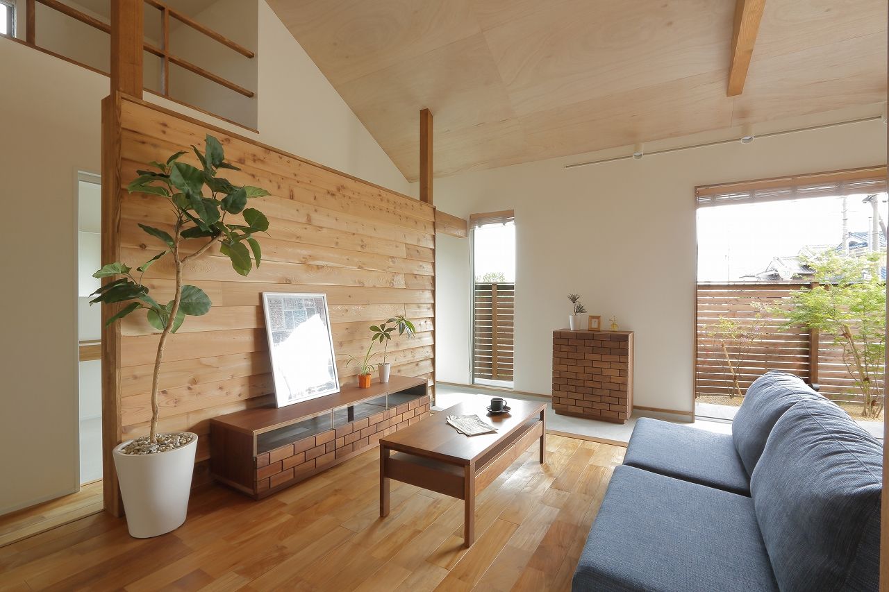 iKKA 【滋賀県守山｜1990万円｜間取り図有｜平屋】通り土間のアウトドアリビングとロフトで趣味を楽しむお家の建築実例画像19