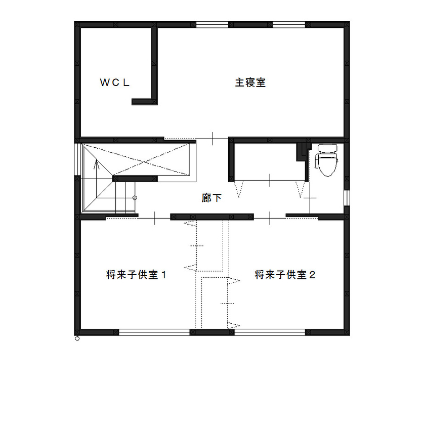 【小さい平屋専門店】すみ家 【価格1000万円台/20坪台・小さな家/3LDK/間取り図】毎日に楽しみをくれる四角いおしゃれな30坪以下の家の間取り図null
