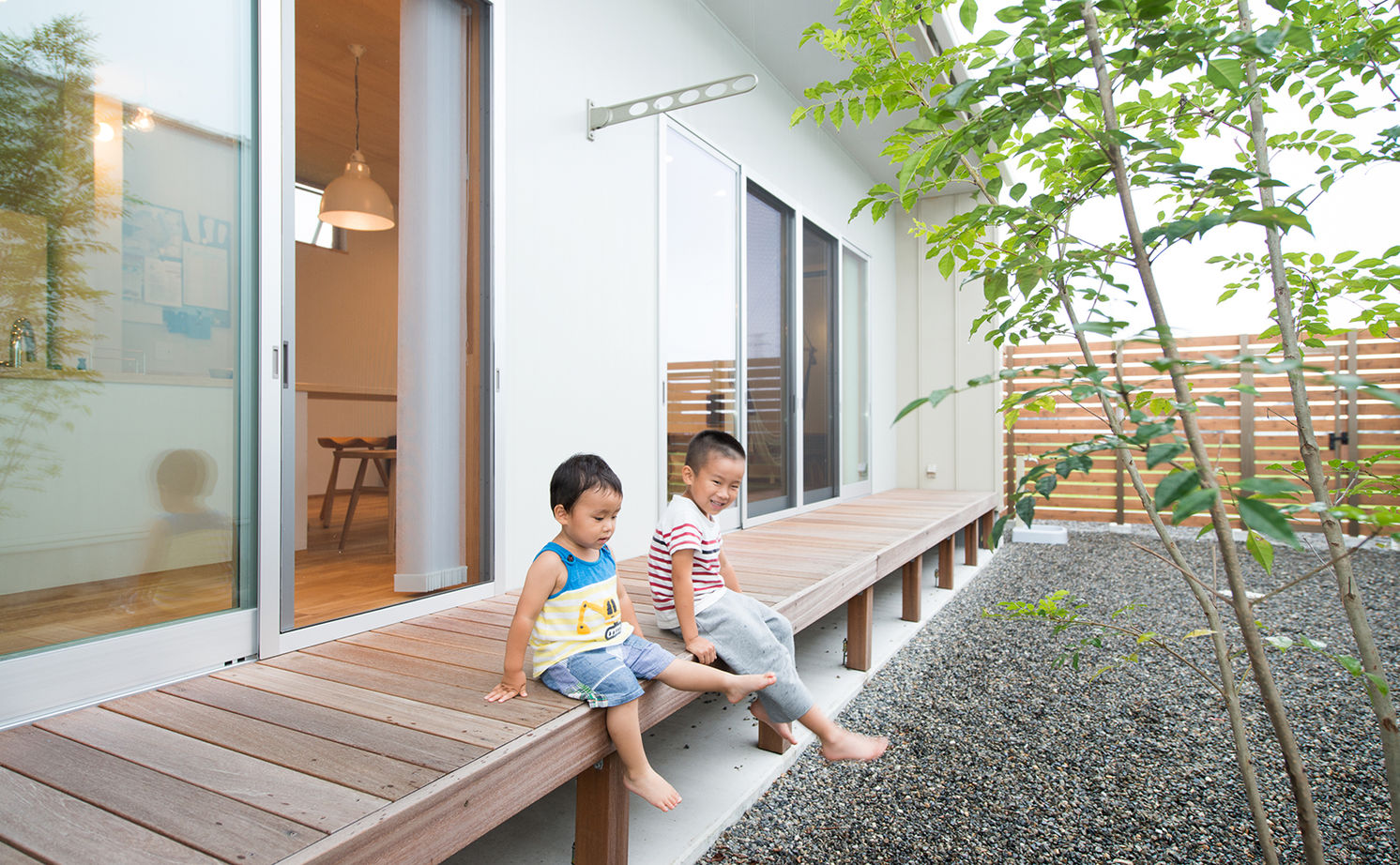 【小さい平屋専門店】すみ家 【2000万円台/平屋/30坪台/4LDK/間取り図】プライバシーを守りながら使い勝手のよさを実現したコの字の平屋の建築実例画像4