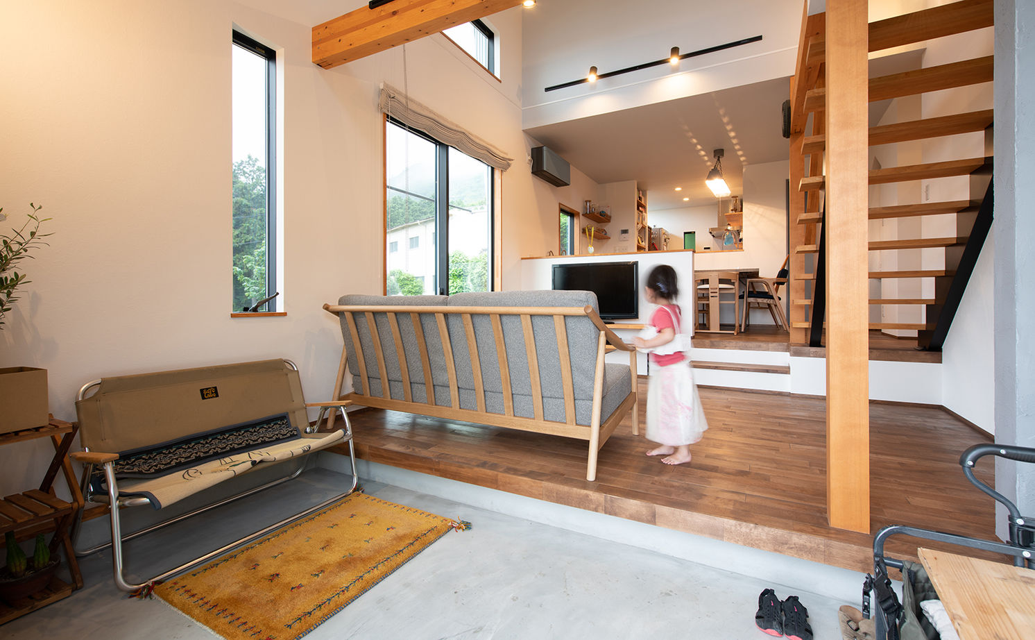 【小さい平屋専門店】すみ家 【2000万円台/30坪台/3LDK/間取り図】アウトドア大好き家族が思い切り楽しめる！日常が味わいになる家の建築実例画像3