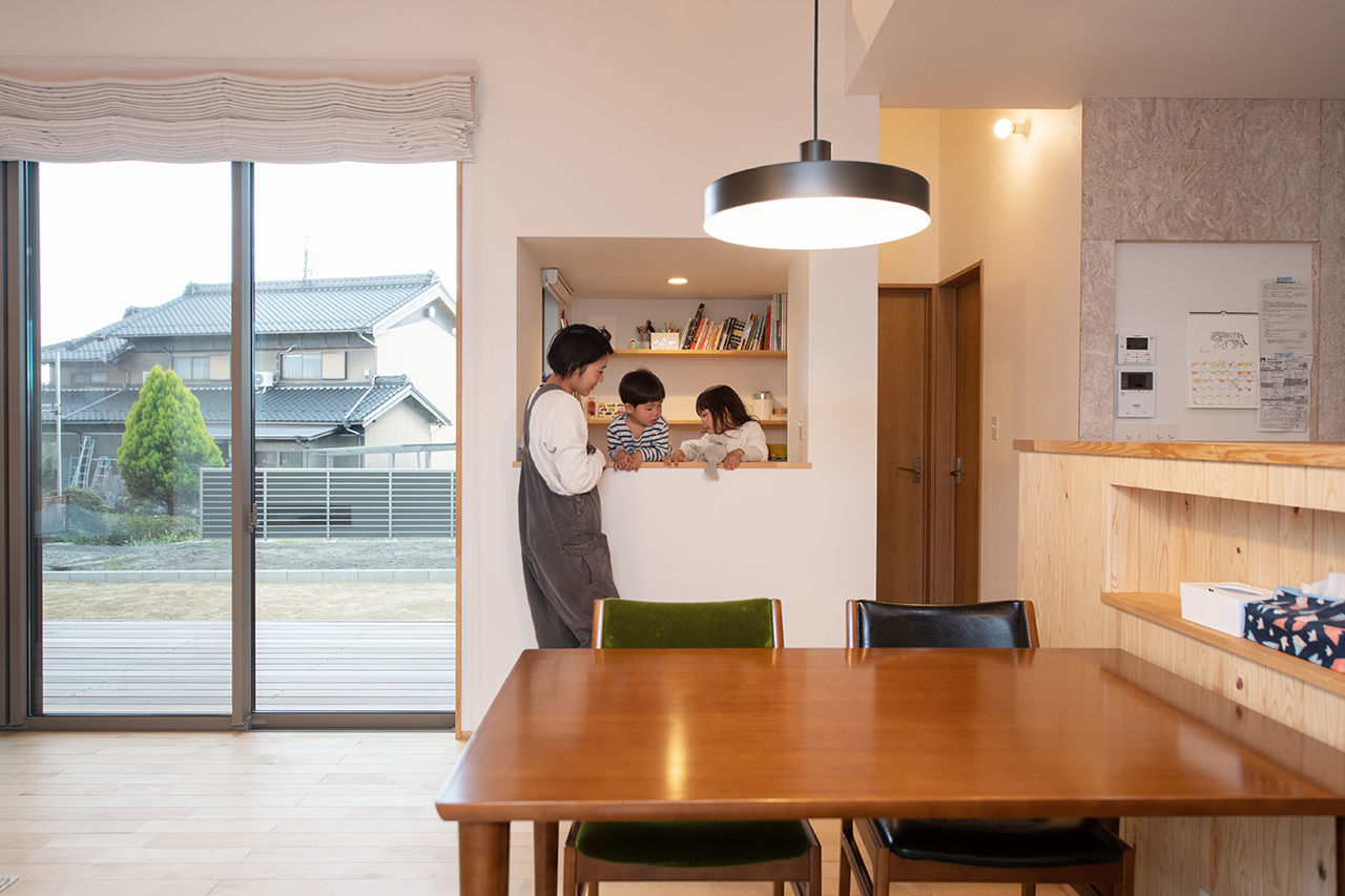 【小さい平屋専門店】すみ家 【2000万円台/平屋/20坪台/3LDK/間取り図】開放感のあるL字型の平屋。高さを抑えたガルバの外観の平屋の建築実例画像4