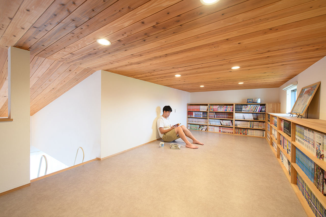 【小さい平屋専門店】すみ家 【2000万円台/平屋/30坪台/注文住宅/間取り図】パブリックとプライベートゾーンが分けられたL字型の平屋の建築実例画像5