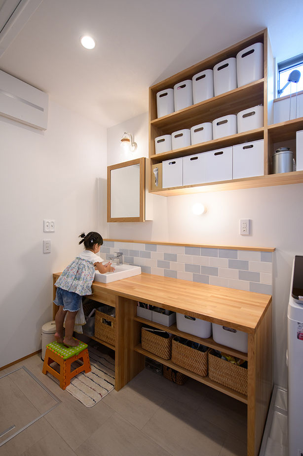 【小さい平屋専門店】すみ家 【2000万円台/平屋/30坪台/注文住宅/間取り図】パブリックとプライベートゾーンが分けられたL字型の平屋の建築実例画像8