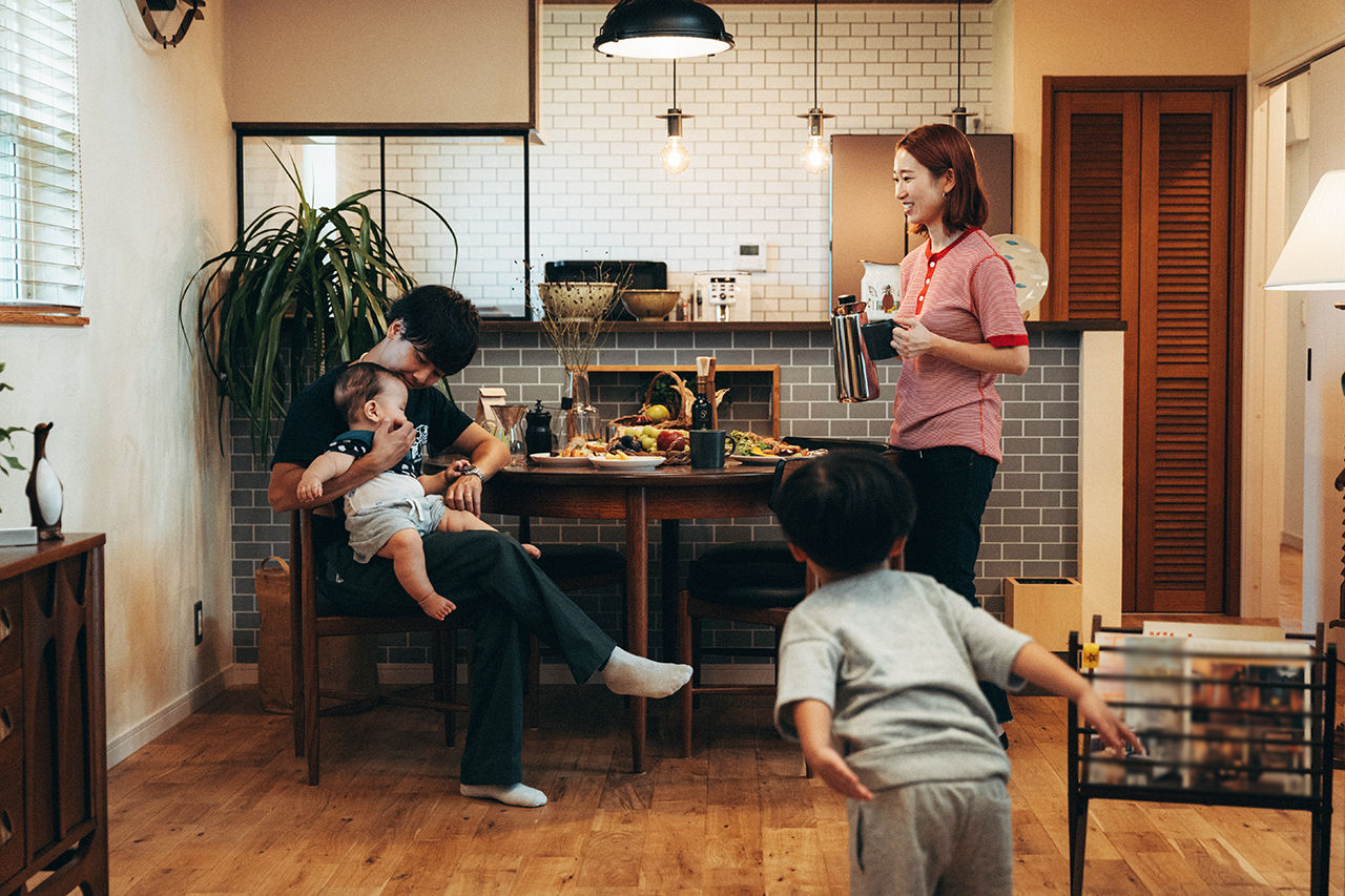 【小さい平屋専門店】すみ家 【平屋/2000万円台/20坪台/間取り図】カバードポーチがリゾート気分を高めるカリフォルニアスタイルの平屋の建築実例画像2