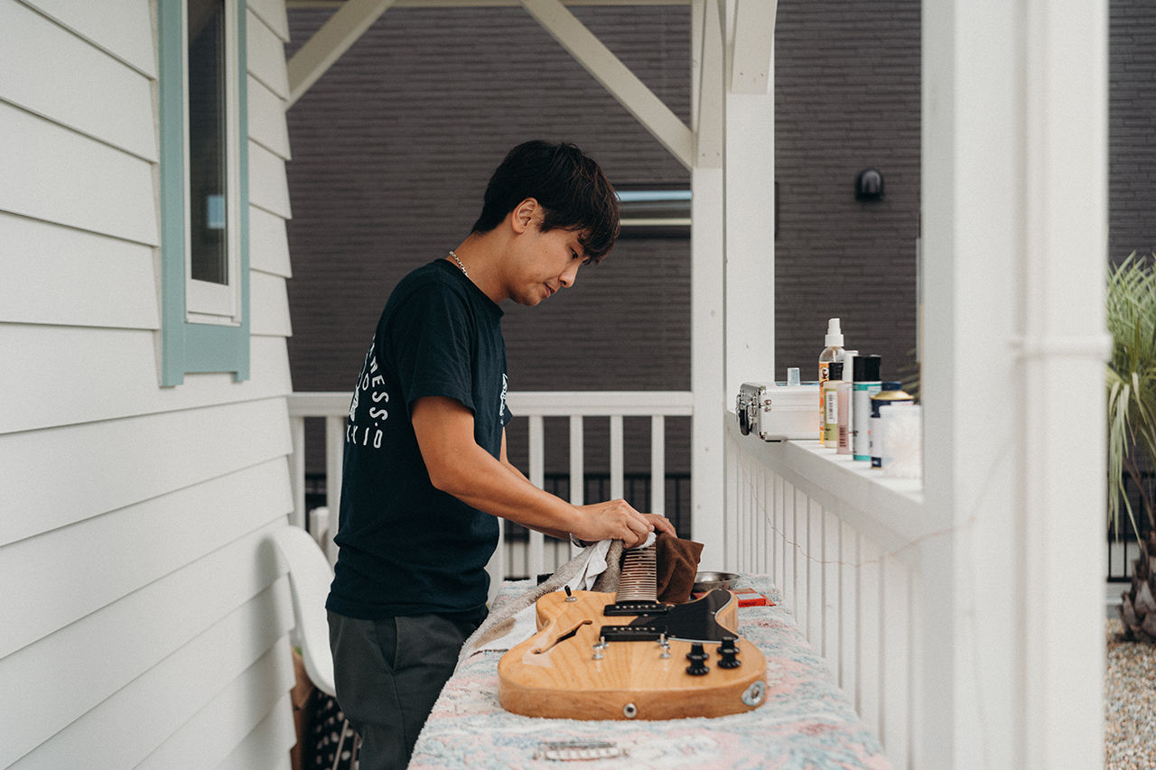 【小さい平屋専門店】すみ家 【平屋/2000万円台/20坪台/間取り図】カバードポーチがリゾート気分を高めるカリフォルニアスタイルの平屋の建築実例画像6