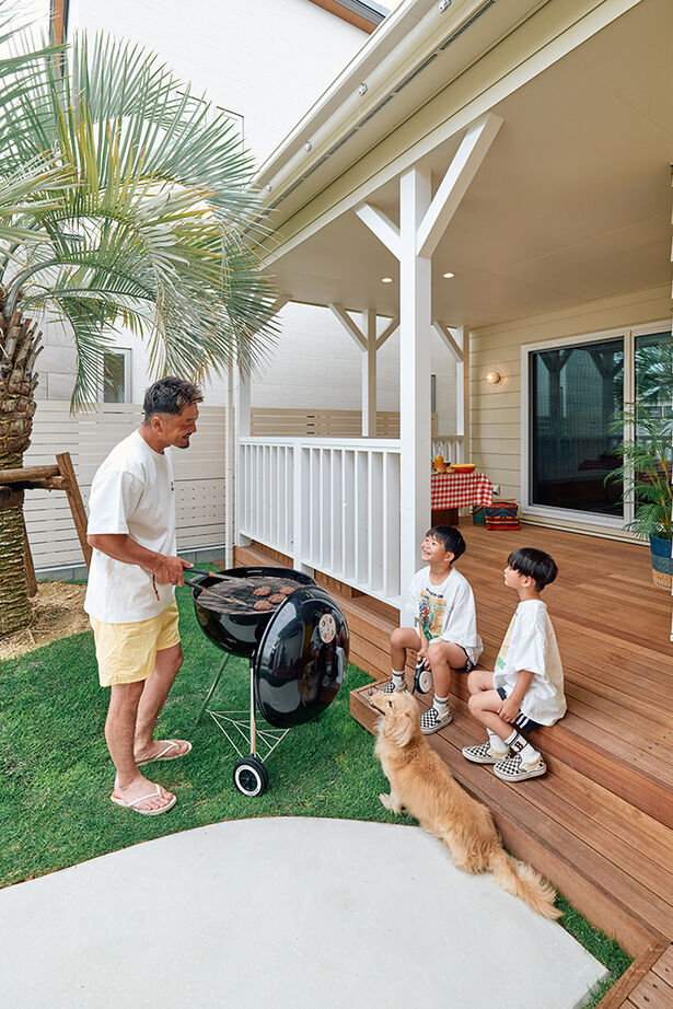 【小さい平屋専門店】すみ家 【3000万円台/30坪台/カリフォルニアスタイル/間取り図】風を感じるカバードポーチで家族や友人と楽しく！の建築実例画像10