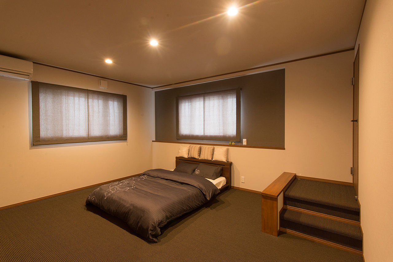 エバーホーム 【シアタールーム×スキップフロア】リビングとダイニングを棲み分けて、家族らしい暮らし方にの建築実例画像7