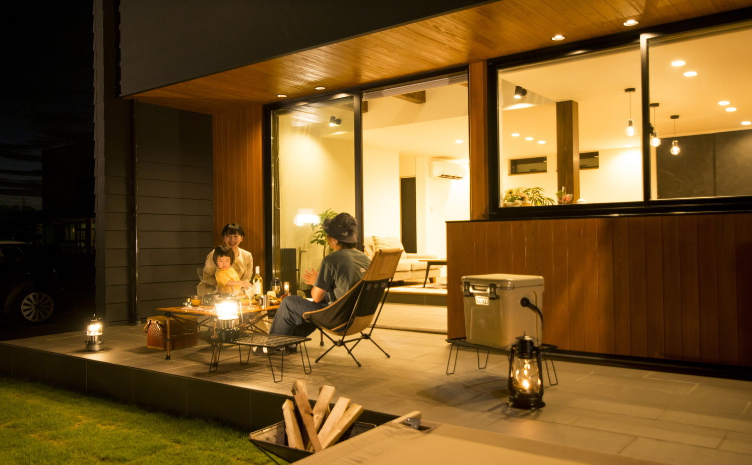 エバーホーム 【射水市／2000万円台前半／プライベートデッキ】キャンプやバーベキューなど家族でおうち時間を愉しむ家の建築実例画像2