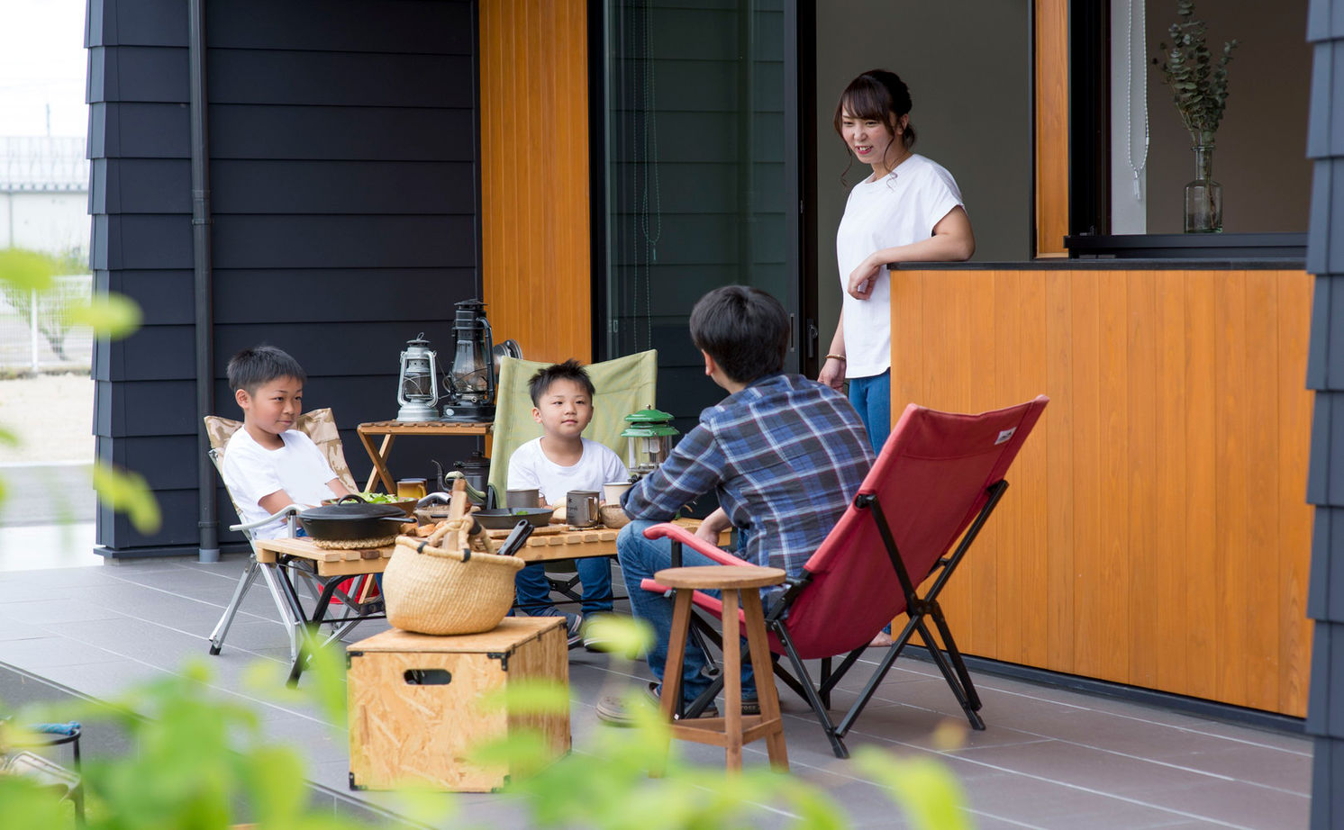 エバーホーム 【射水市／2000万円台前半／プライベートデッキ】キャンプやバーベキューなど家族でおうち時間を愉しむ家の建築実例画像8