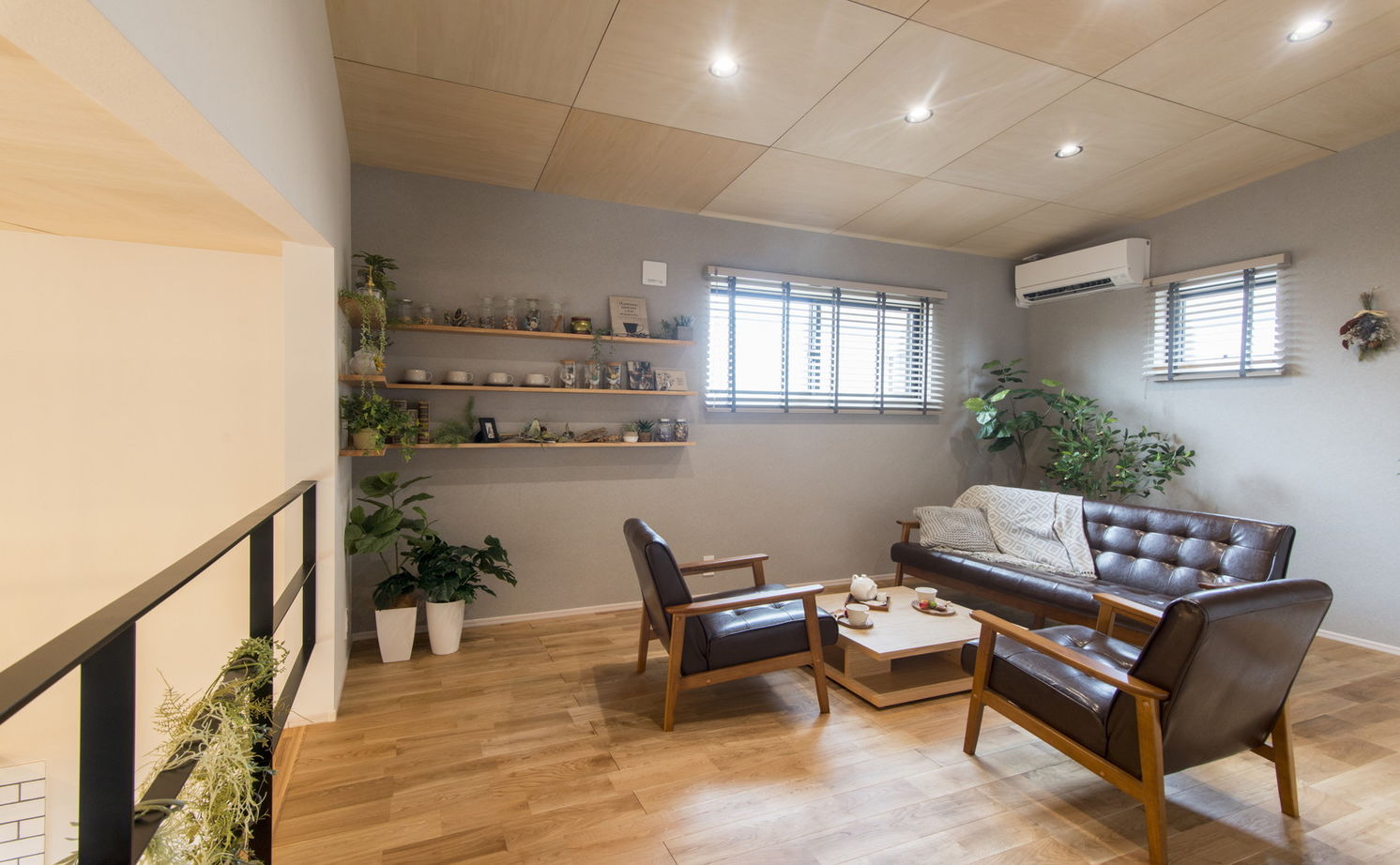 エバーホーム 【射水市/2000万円台後半/カフェスタイル】アイランドキッチンを中心にした平屋ベースの暮らしやすい住まいの建築実例画像9