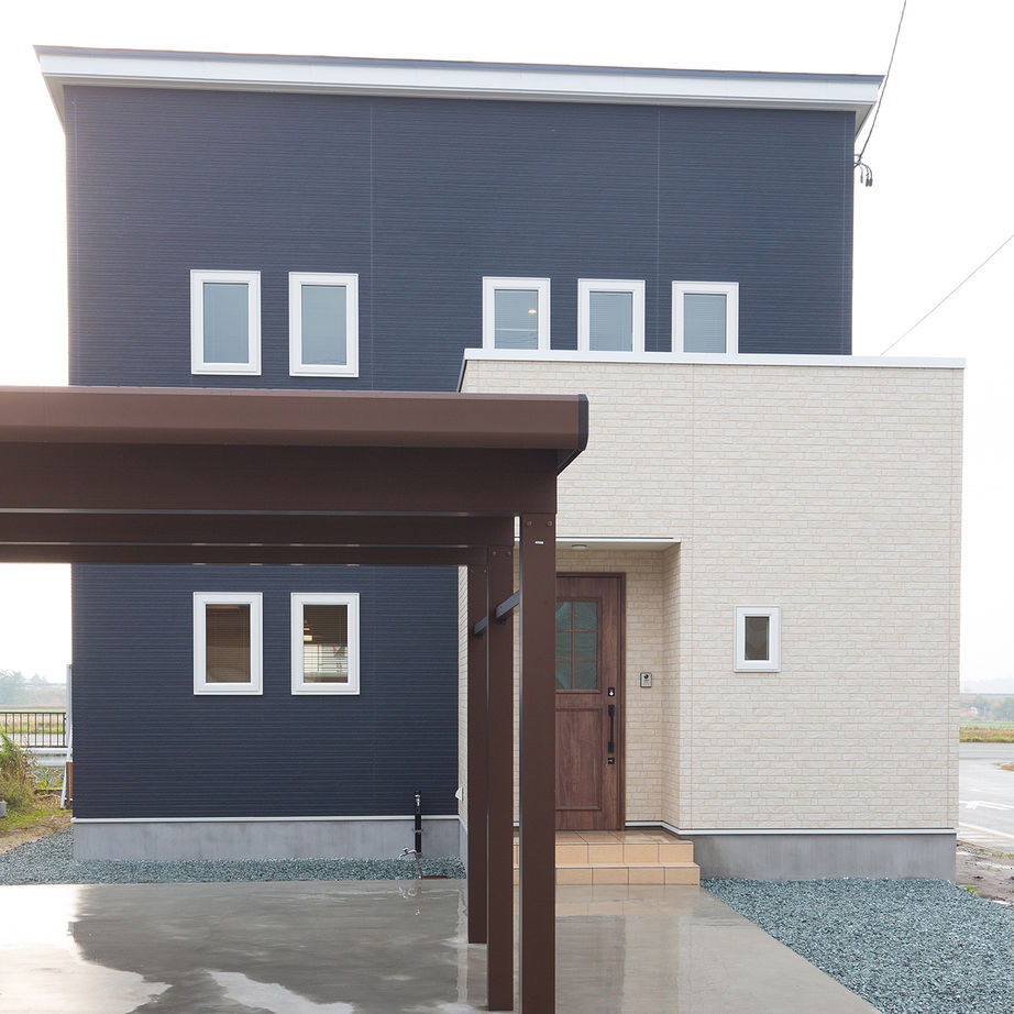 ヤマムラ（最上・村山エリア） 【新庄市／省令準耐火構造／ＬＤＫ収納／積雪処理】以前と比べ暖房費も軽減、家族に快適な冬をくれた家の建築実例画像2