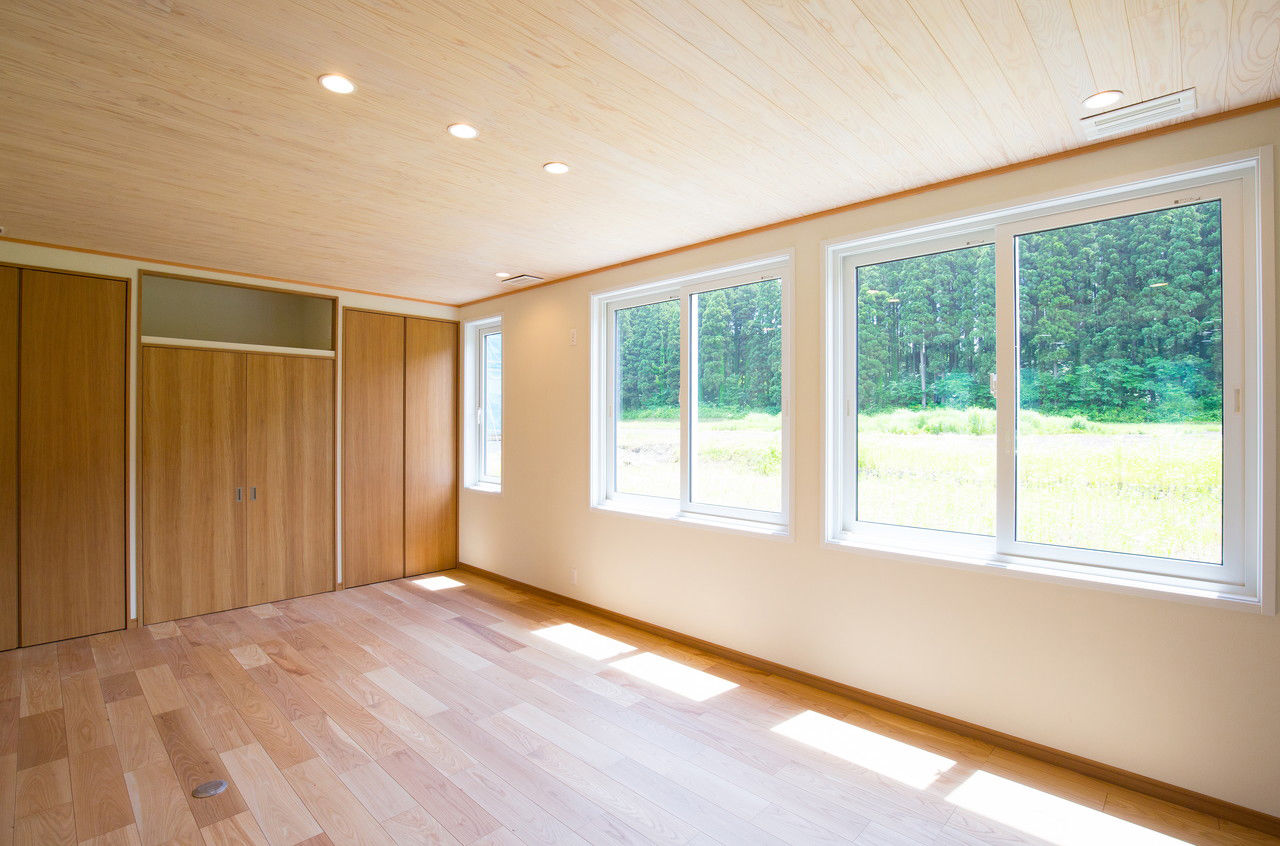 ヤマムラ（最上・村山エリア） 【新庄市／省令準耐火構造／全館空調／２世帯／セカンドリビング】２×４工法で実現した暖かい26帖のＬＤＫの建築実例画像5